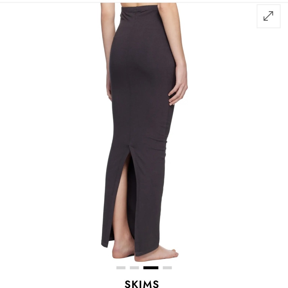 Skims Gray Maxi Skirt - Picture 3 of 3
